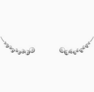 MOONLIGHT GRAPES Ear cuffs Silver i gruppen Øredobber / Sølvøredobber hos SCANDINAVIAN JEWELRY DESIGN (20001713)