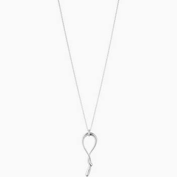MERCY SWIRL PENDANT 634D SILVER i gruppen Halskjede / Sølvkjede hos SCANDINAVIAN JEWELRY DESIGN (20001830)
