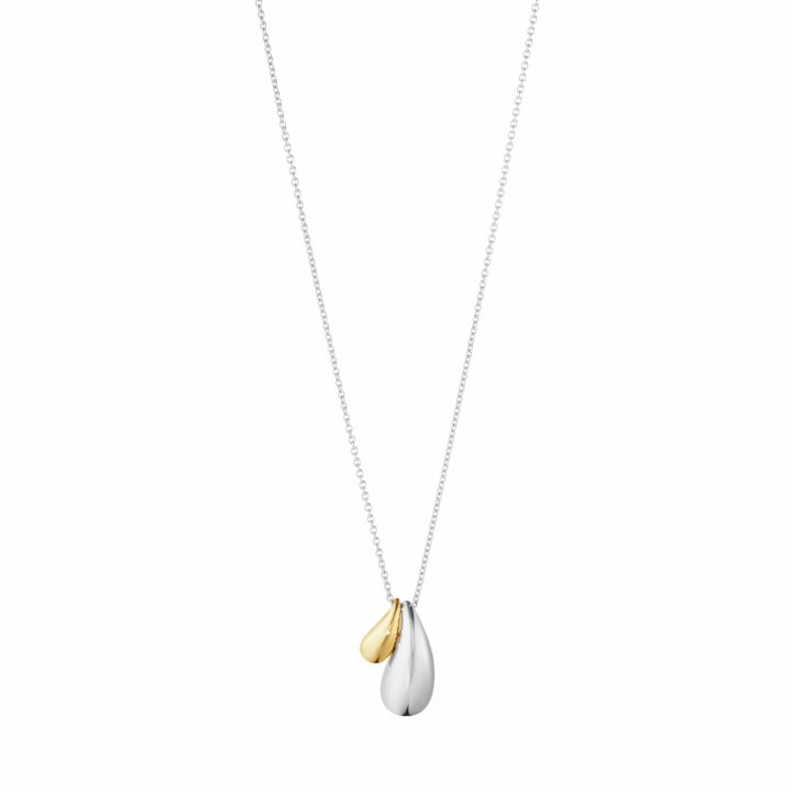 REFLECT Double Pendant Silver/Gold i gruppen Halskjede / Gullkjede hos SCANDINAVIAN JEWELRY DESIGN (20001845)
