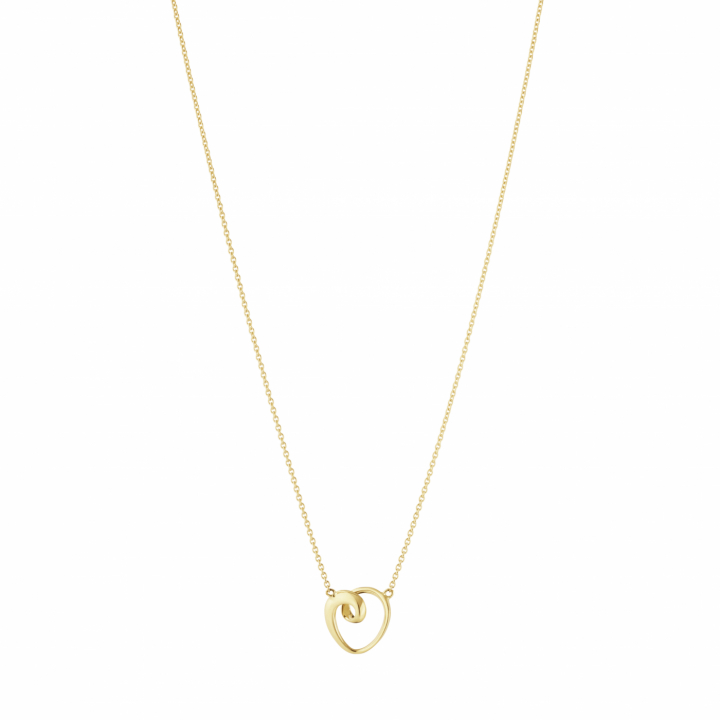 Heart 2026 Necklace Gold i gruppen Halskjede / Gullkjede hos SCANDINAVIAN JEWELRY DESIGN (20001873)
