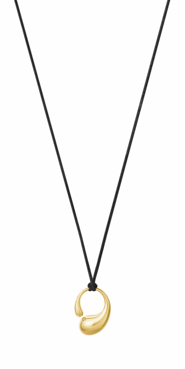 Mercy Pendent Gold/Black i gruppen Halskjede / Gullkjede hos SCANDINAVIAN JEWELRY DESIGN (20001931)