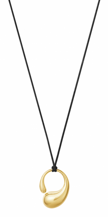 Mercy Pendant Gold/Black i gruppen Halskjede / Gullkjede hos SCANDINAVIAN JEWELRY DESIGN (20001932)