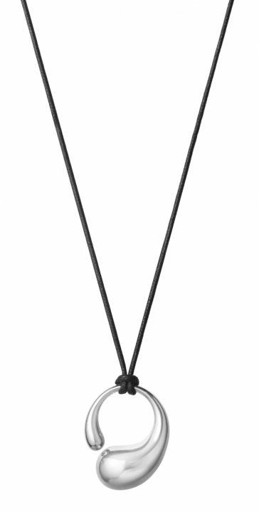 Mercy Pendant, big Silver/Black i gruppen Halskjede / Sølvkjede hos SCANDINAVIAN JEWELRY DESIGN (20001936)