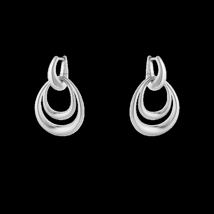 Offspring Earrings, medium Silver i gruppen Øredobber / Sølvøredobber hos SCANDINAVIAN JEWELRY DESIGN (20001943)