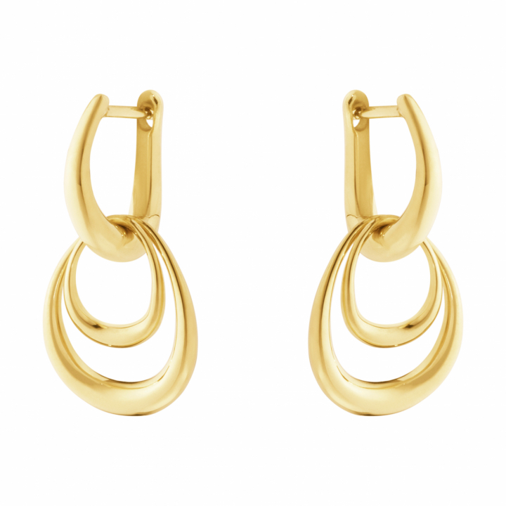 Offspring Earrings Gold i gruppen Øredobber / Gulløredobber hos SCANDINAVIAN JEWELRY DESIGN (20001946)