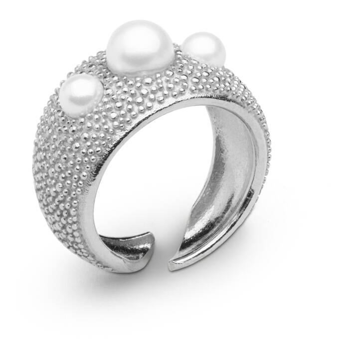 Pearl bubble ring Sølv i gruppen Ringer hos SCANDINAVIAN JEWELRY DESIGN (2115571165V)