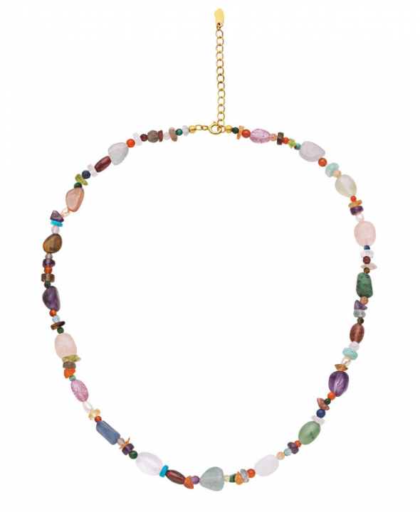 Yogi Halskjede Gull  i gruppen Halskjede / Gullkjede hos SCANDINAVIAN JEWELRY DESIGN (2667a)