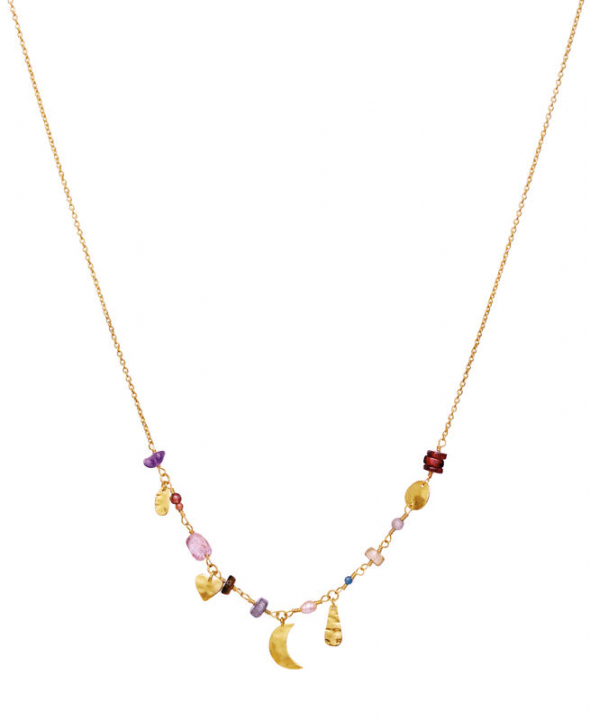 Olympia Halskjede Gull i gruppen Halskjede / Gullkjede hos SCANDINAVIAN JEWELRY DESIGN (2687A)