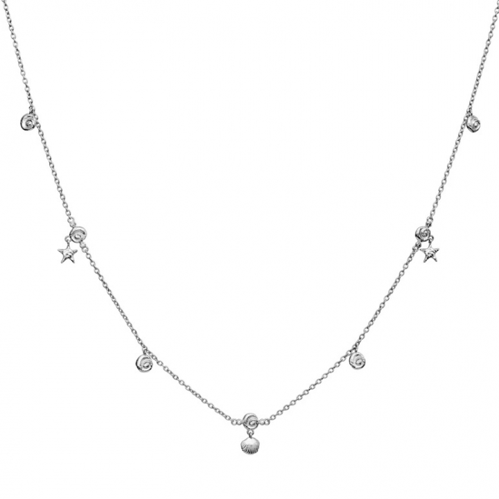 LEILANI Necklace Silver i gruppen Halskjede / Sølvkjede hos SCANDINAVIAN JEWELRY DESIGN (2696C)