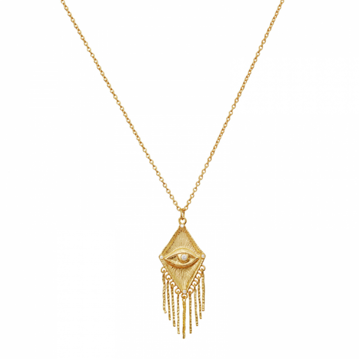 Valda Necklace Gold i gruppen Halskjede / Gullkjede hos SCANDINAVIAN JEWELRY DESIGN (2803A)
