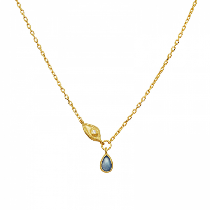 Babette Necklace Gold i gruppen Halskjede / Gullkjede hos SCANDINAVIAN JEWELRY DESIGN (2804A)