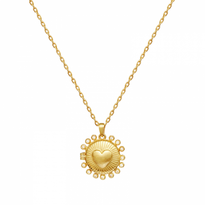 Beloved Necklace Gold i gruppen Halskjede / Gullkjede hos SCANDINAVIAN JEWELRY DESIGN (2809A)