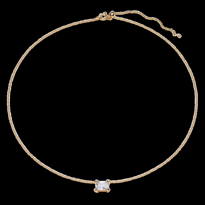 Roppongi Drop Necklace Goldplated i gruppen Halskjede / Gullkjede hos SCANDINAVIAN JEWELRY DESIGN (300513YG)