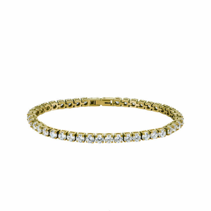 Product Image for astrid&agnes GLIMRA 4mm Armbånd Gull/Krystall