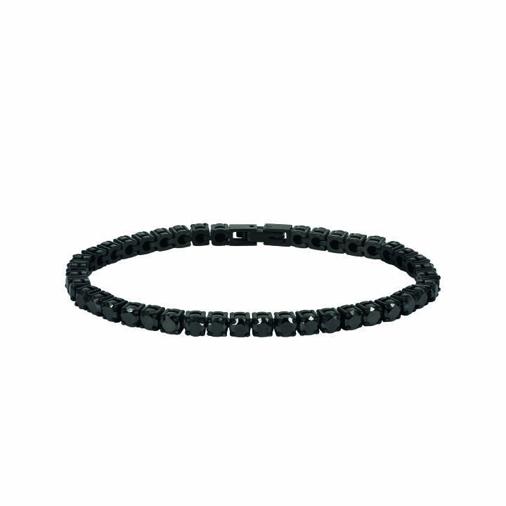 Product Image for astrid&agnes GLIMRA 4mm Armbånd Svart/Svart