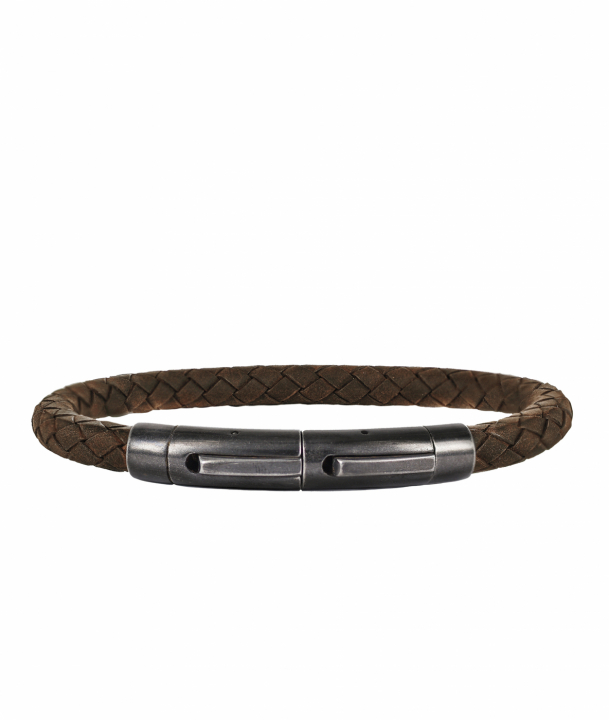 IZAR Armbånd Brunt/SvartAntik i gruppen Armbånd hos SCANDINAVIAN JEWELRY DESIGN (367551)
