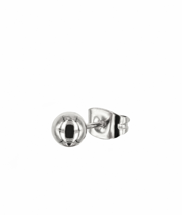 ZEBB Øreringer Stål i gruppen Øredobber hos SCANDINAVIAN JEWELRY DESIGN (367728)