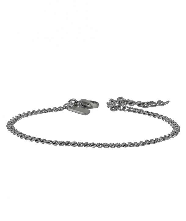 ESKIL Armbånd Single Gun Metal i gruppen Armbånd hos SCANDINAVIAN JEWELRY DESIGN (367766)