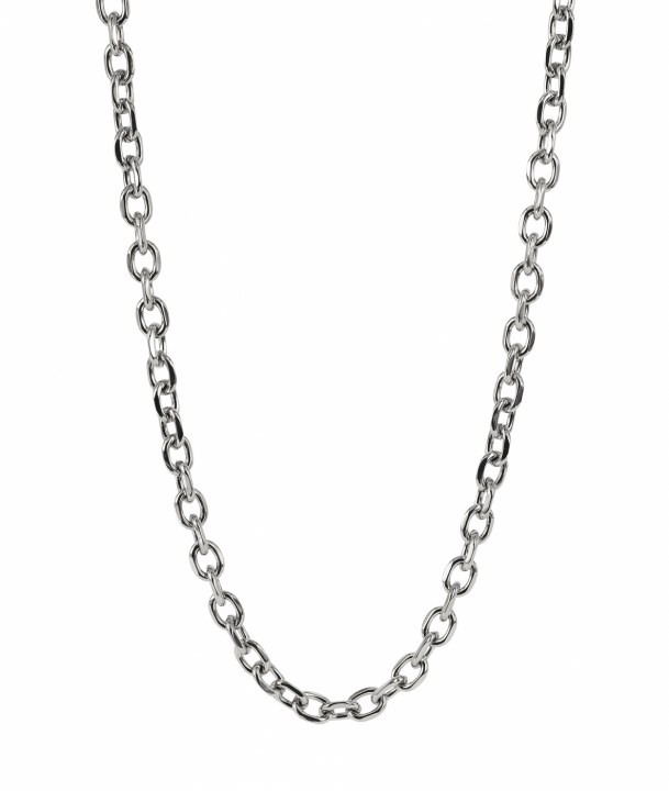 CHARLIE Chain 7 mm Halskjede Stål i gruppen Halskjede / Sølvkjede hos SCANDINAVIAN JEWELRY DESIGN (368442)