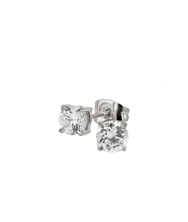 IDA Øreringer 5 mm Stål i gruppen Øredobber hos SCANDINAVIAN JEWELRY DESIGN (371701)