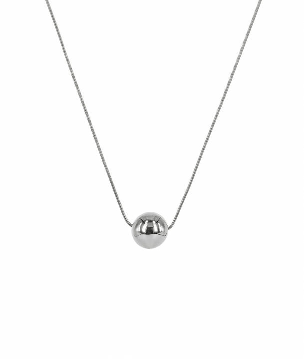ESSIE Single Short Halskjede Stål i gruppen Halskjede hos SCANDINAVIAN JEWELRY DESIGN (371947)
