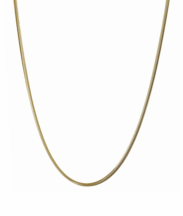 FIONA 3 mm Halskjede Gull i gruppen Halskjede hos SCANDINAVIAN JEWELRY DESIGN (371992)