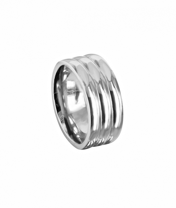 MONIQUE Ring Stål i gruppen Ringer / Gullringer hos SCANDINAVIAN JEWELRY DESIGN (372920R)