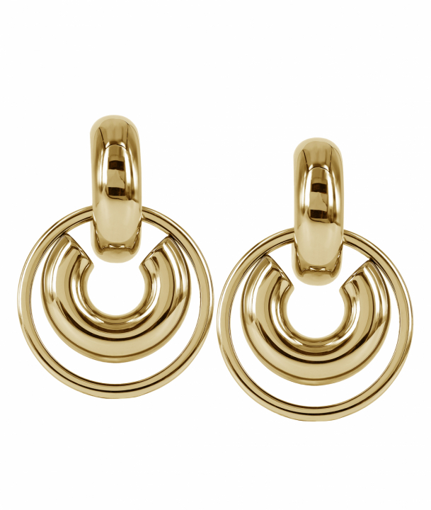 SIA Long Øreringer Gull i gruppen Øredobber / Gulløredobber hos SCANDINAVIAN JEWELRY DESIGN (373255)
