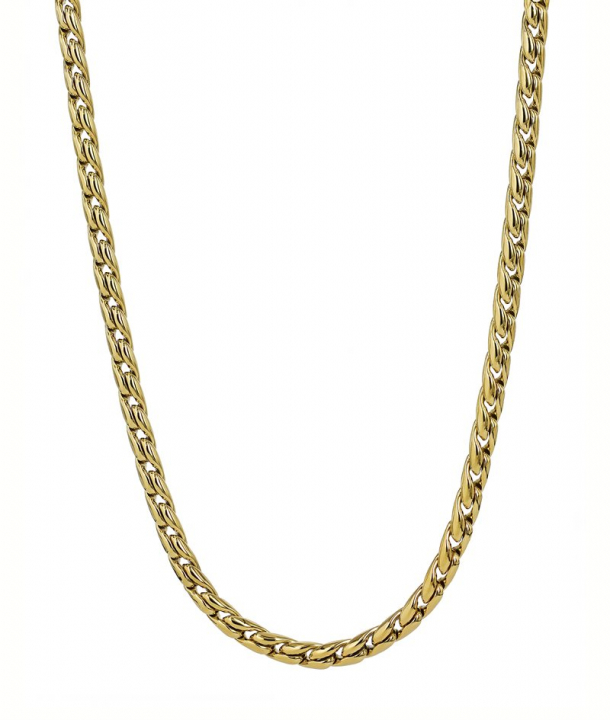 MIRA Långt Necklace Gold 82+8cm i gruppen Halskjede / Gullkjede hos SCANDINAVIAN JEWELRY DESIGN (373385)
