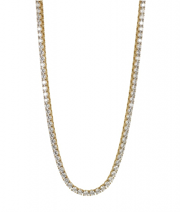 GLIMRA Necklace Gold 45cm i gruppen Halskjede / Gullkjede hos SCANDINAVIAN JEWELRY DESIGN (373477)