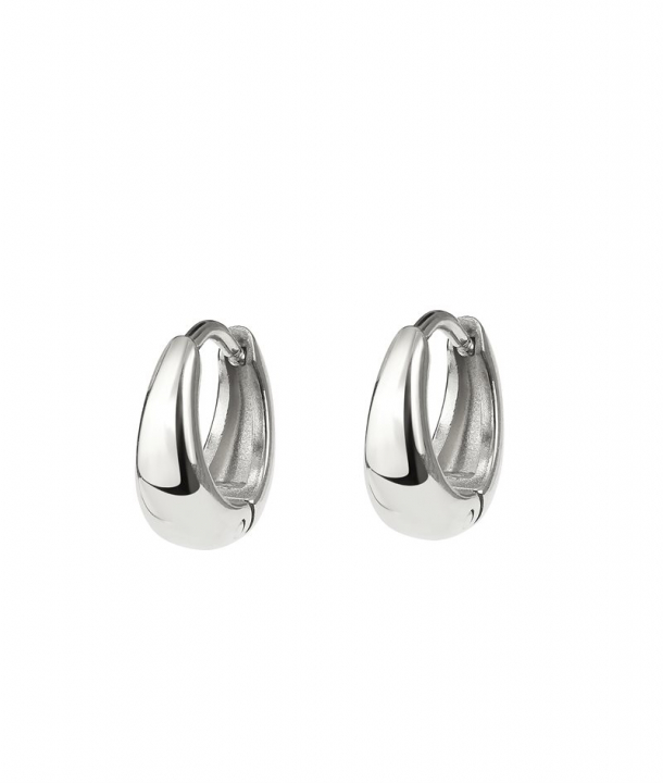 Alina Earrings Stål 12mm i gruppen Øredobber / Sølvøredobber hos SCANDINAVIAN JEWELRY DESIGN (374412)