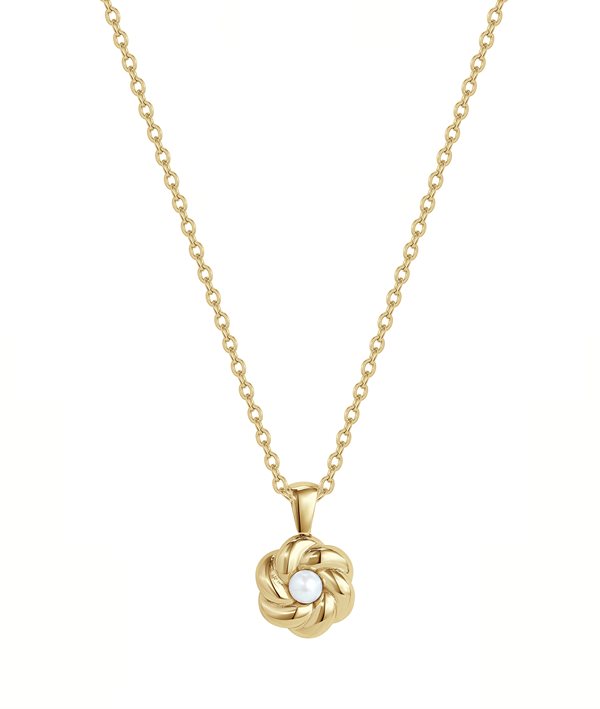 MARILYN Necklace Gold i gruppen Halskjede / Gullkjede hos SCANDINAVIAN JEWELRY DESIGN (374825)