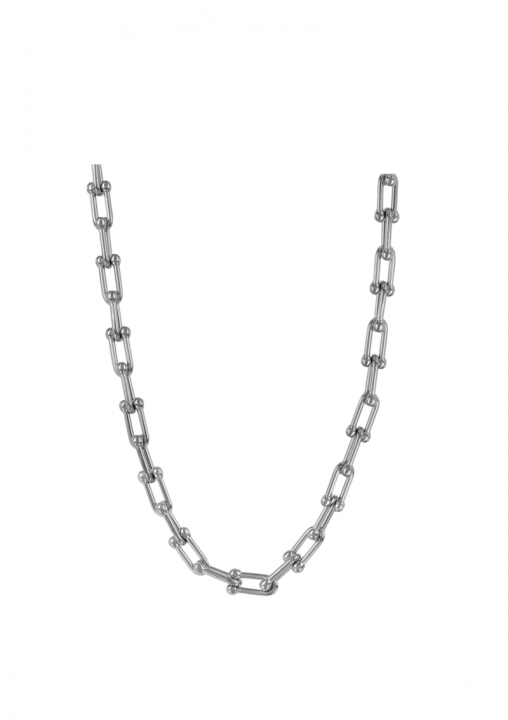 AMY Necklace Steel i gruppen Halskjede / Sølvkjede hos SCANDINAVIAN JEWELRY DESIGN (375624)