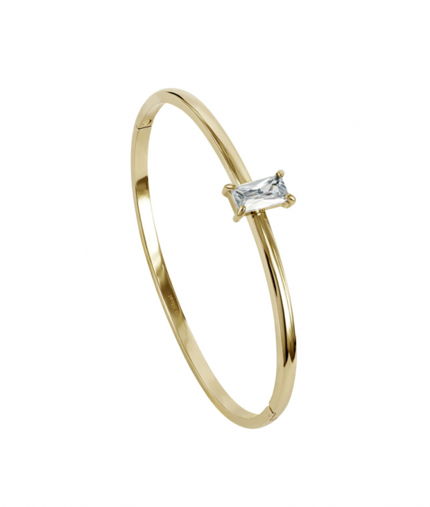 MELINDA bangel Gold i gruppen Armbånd / Armringer hos SCANDINAVIAN JEWELRY DESIGN (376256)