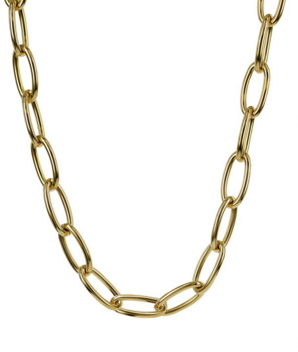 EVELYN Necklace Gold i gruppen Halskjede / Gullkjede hos SCANDINAVIAN JEWELRY DESIGN (377079)