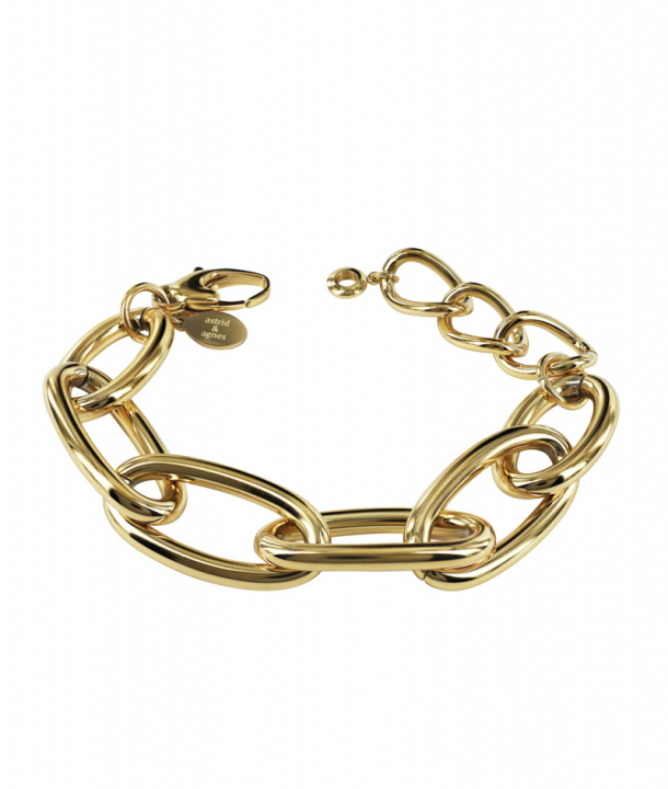EVELYN Bracelet Gold i gruppen Armbånd / Gullarmbånd hos SCANDINAVIAN JEWELRY DESIGN (377093)