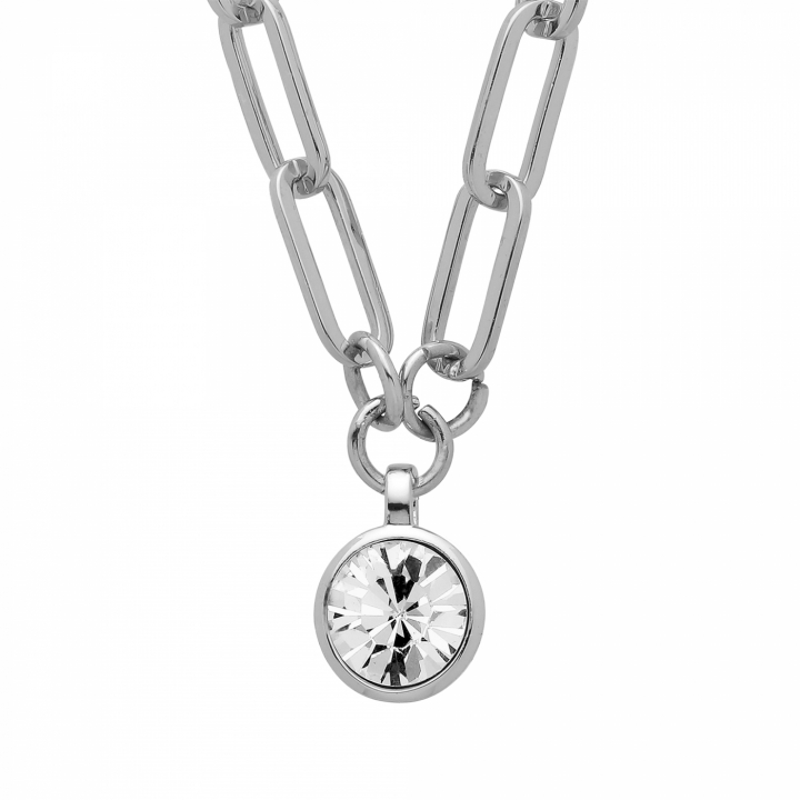 LISANNA Sølv CRYSTAL Halskjede i gruppen Halskjede / Sølvkjede hos SCANDINAVIAN JEWELRY DESIGN (390129)