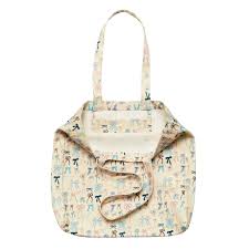 Canvas Totebag Cute Bows i gruppen Tilbehør hos SCANDINAVIAN JEWELRY DESIGN (3968)