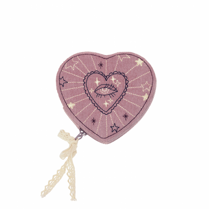 Heart Jewelry Box Purple Theatre Magic i gruppen Tilbehør hos SCANDINAVIAN JEWELRY DESIGN (4108)