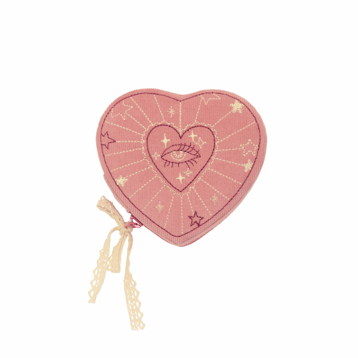 Heart Jewelry Box Pink Theatre Magic i gruppen Tilbehør hos SCANDINAVIAN JEWELRY DESIGN (4109)