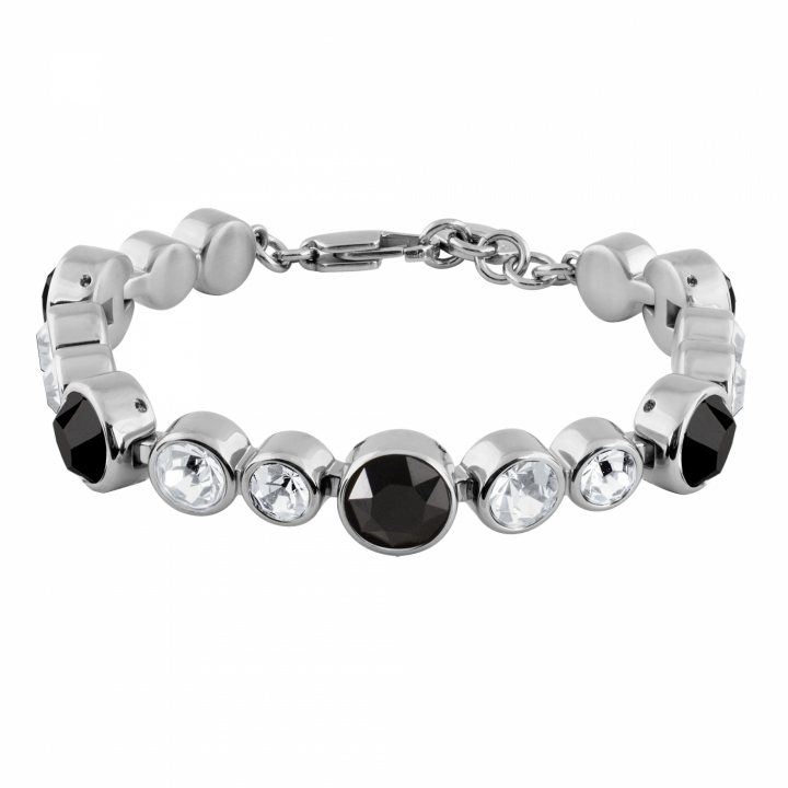 Product Image for DYRBERG/KERN CALICE Sølv BLACK / CRYSTAL Armbånd