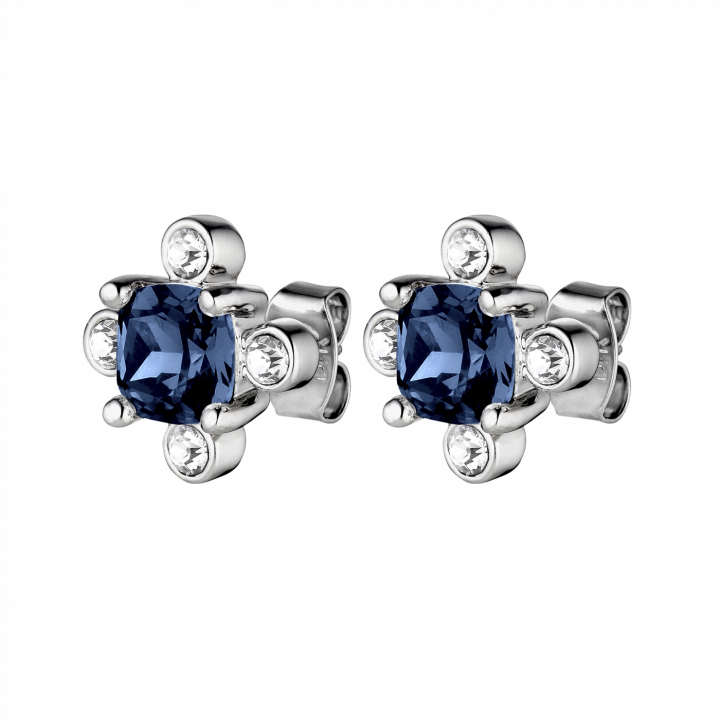 GIGI Sølv ROYAL BLUE Øreringer i gruppen Øredobber / Sølvøredobber hos SCANDINAVIAN JEWELRY DESIGN (430046)