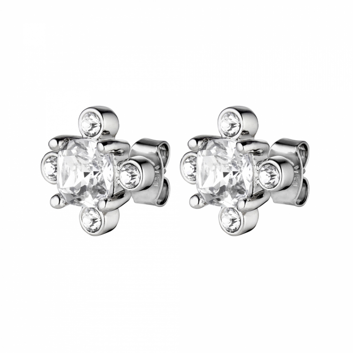 GIGI Sølv CRYSTAL Øreringer i gruppen Øredobber / Sølvøredobber hos SCANDINAVIAN JEWELRY DESIGN (430047)