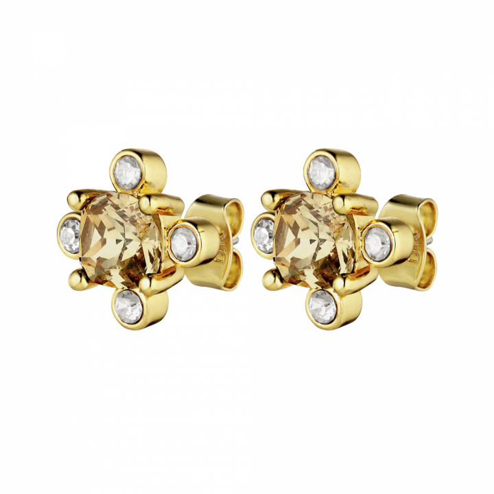 GIGI Gull GOLDEN Øreringer i gruppen Øredobber / Gulløredobber hos SCANDINAVIAN JEWELRY DESIGN (430071)