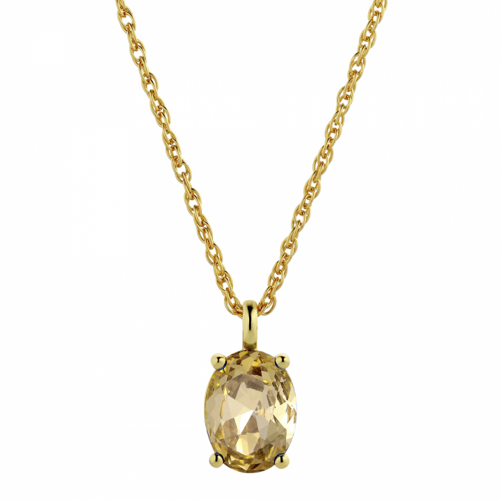 BARGA Gull GOLDEN Halskjede i gruppen Halskjede / Gullkjede hos SCANDINAVIAN JEWELRY DESIGN (430150)