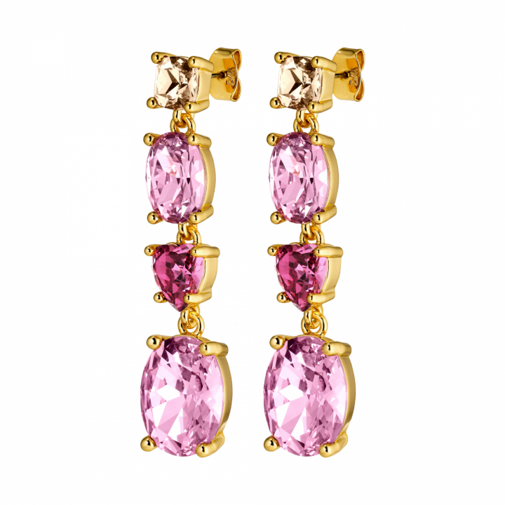 CARMEN Gull ROSE i gruppen Øredobber hos SCANDINAVIAN JEWELRY DESIGN (440018)