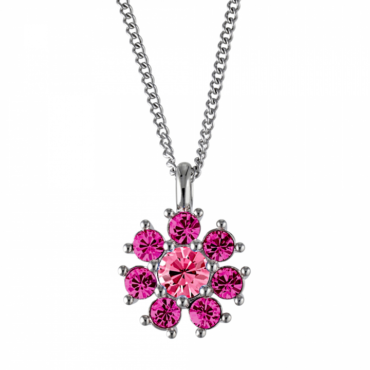 DELISE Sølv PINK i gruppen Halskjede / Sølvkjede hos SCANDINAVIAN JEWELRY DESIGN (440031)