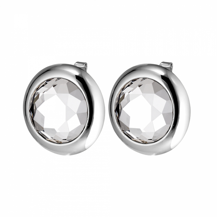 RIVOLI Sølv CRYSTAL i gruppen Øredobber / Sølvøredobber hos SCANDINAVIAN JEWELRY DESIGN (440047)