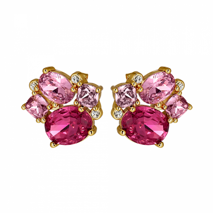 EMMA Gull LIGHT ROSE i gruppen Øredobber / Gulløredobber hos SCANDINAVIAN JEWELRY DESIGN (440055)