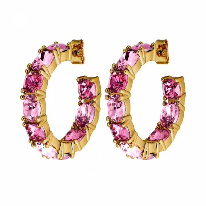 GRETIA Gull ROSE i gruppen Øredobber / Gulløredobber hos SCANDINAVIAN JEWELRY DESIGN (440068)
